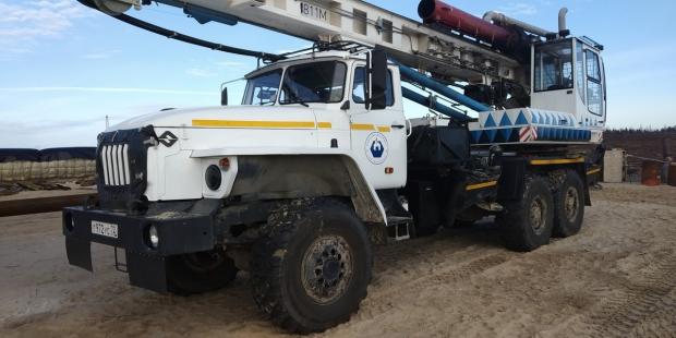 Аренда сваебойной установки Урал БМ-811М